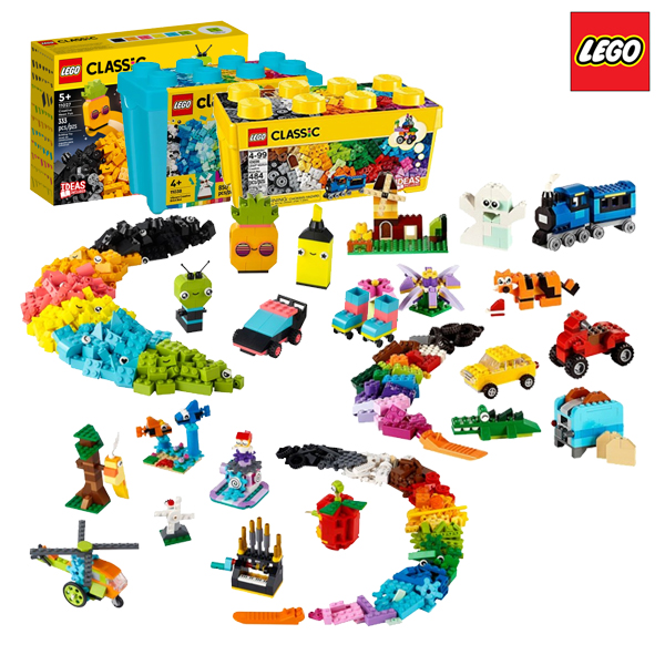 레고 클래식 FUN 창의브릭세트 11027, 10696, 11019 (설명서코팅)