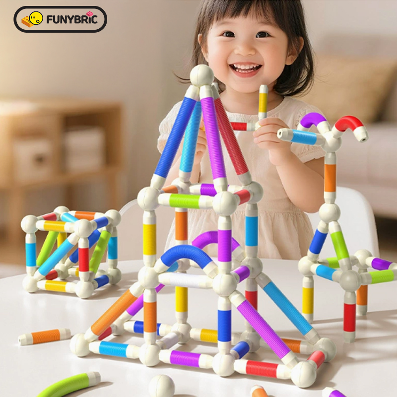 [본사] 퍼니소피 플렉서블 마그네틱 튜브 왕 자석 블럭 86p