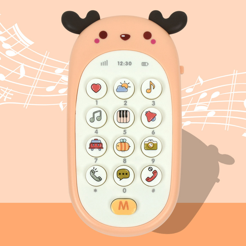 쁘띠 애니멀 멜로디 휴대폰 시리즈 (강아지 병아리 코뿔소 꿀벌 루돌프 공룡)