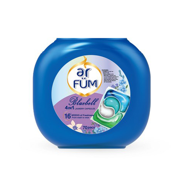 아로퓸 블루벨 캡슐세제 70입 일반 드럼 겸용 액상 빨래 세탁 용품