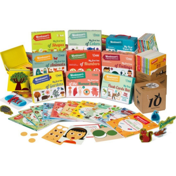 책누리도서관 지니몬스터 몬테소리 교구 32종