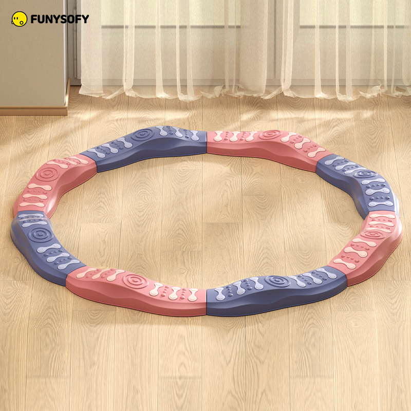 퍼니소피 파스텔 감각 웨이브 곡선 균형대