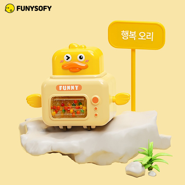 퍼니소피 큐티 애니멀 푸쉬 푸쉬 자동차 4종세트