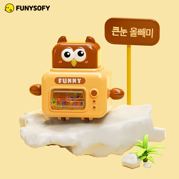 퍼니소피 큐티 애니멀 푸쉬 푸쉬 자동차 4종세트