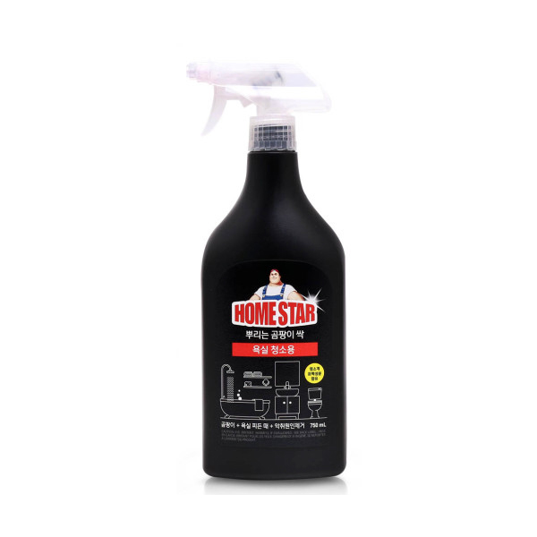 홈스타 욕실용 세정제 750ml 욕실 화장실 청소 세제 락스 곰팡이 냄새 제거